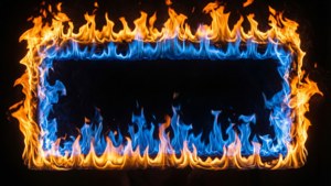 Dual Layered Flames