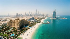 Dubai Coastline Drone