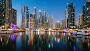 Dubai Marina Twilight