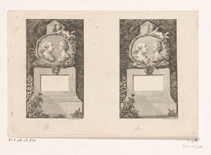 Dubbelportret van George III en Charlotte van Groot-Brittannië