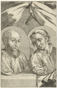 Dubbelportret van Jan en Hubert van Eyck