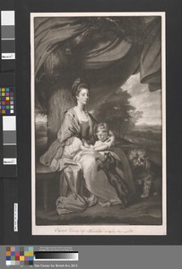 Duchess of Buccleuch with Her Daughter, Lady Mary Scott