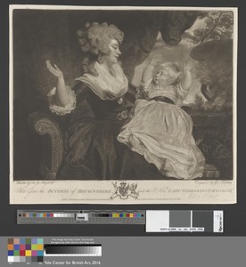Duchess of Devonshire and Lady Georgina Cavendish