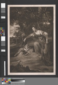 Duchess of Manchester with Her Son George, Viscount Mandeville, as 'Diana and Cupid'
