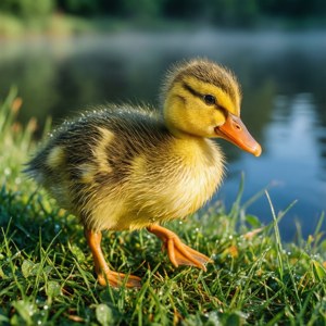 Duckling's First Walk