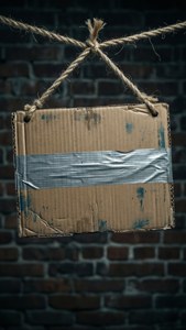 Duct Tape Cardboard