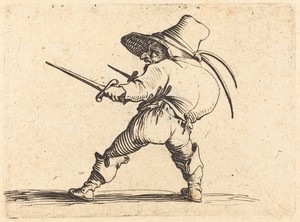 Duellist with Sword and Dagger