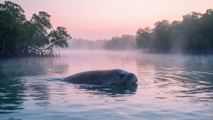 Dugong at Dawn