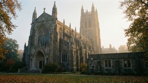 Duke Chapel Morning