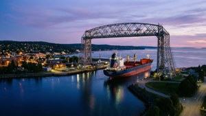 Duluth Harbor Twilight