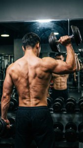 Dumbbell Row Reflection