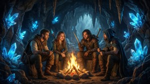 Dungeon Campfire Glow