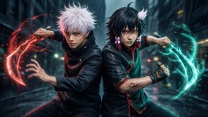 Duo Battle in Rain