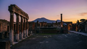 Dusk at the Forum