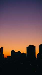 Dusk Cityscape