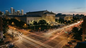 Dusk Light Trails