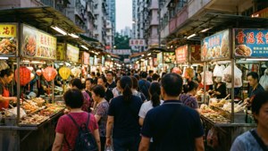 Dusk Market Vibe