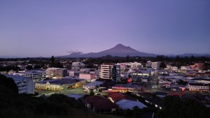 Dusk Skyline View