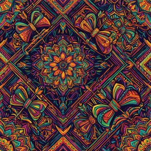 Dussehra Mandala Pattern
