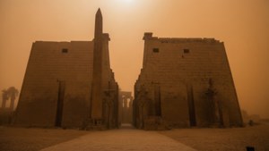 Dust Storm Over Luxor