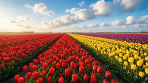Dutch Tulip Fields