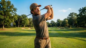 Dynamic Swing on Fairway