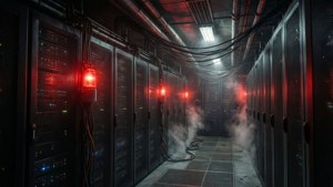 Dystopian Server Room