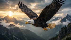 Eagle at Dawn
