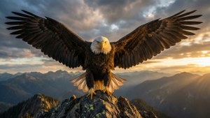 Eagle at Dawn