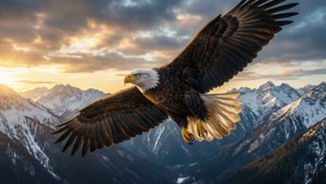 Eagle at Dawn