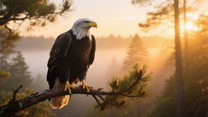 Eagle at Dawn