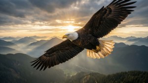 Eagle at Dawn