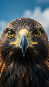 Eagle Gaze Portrait