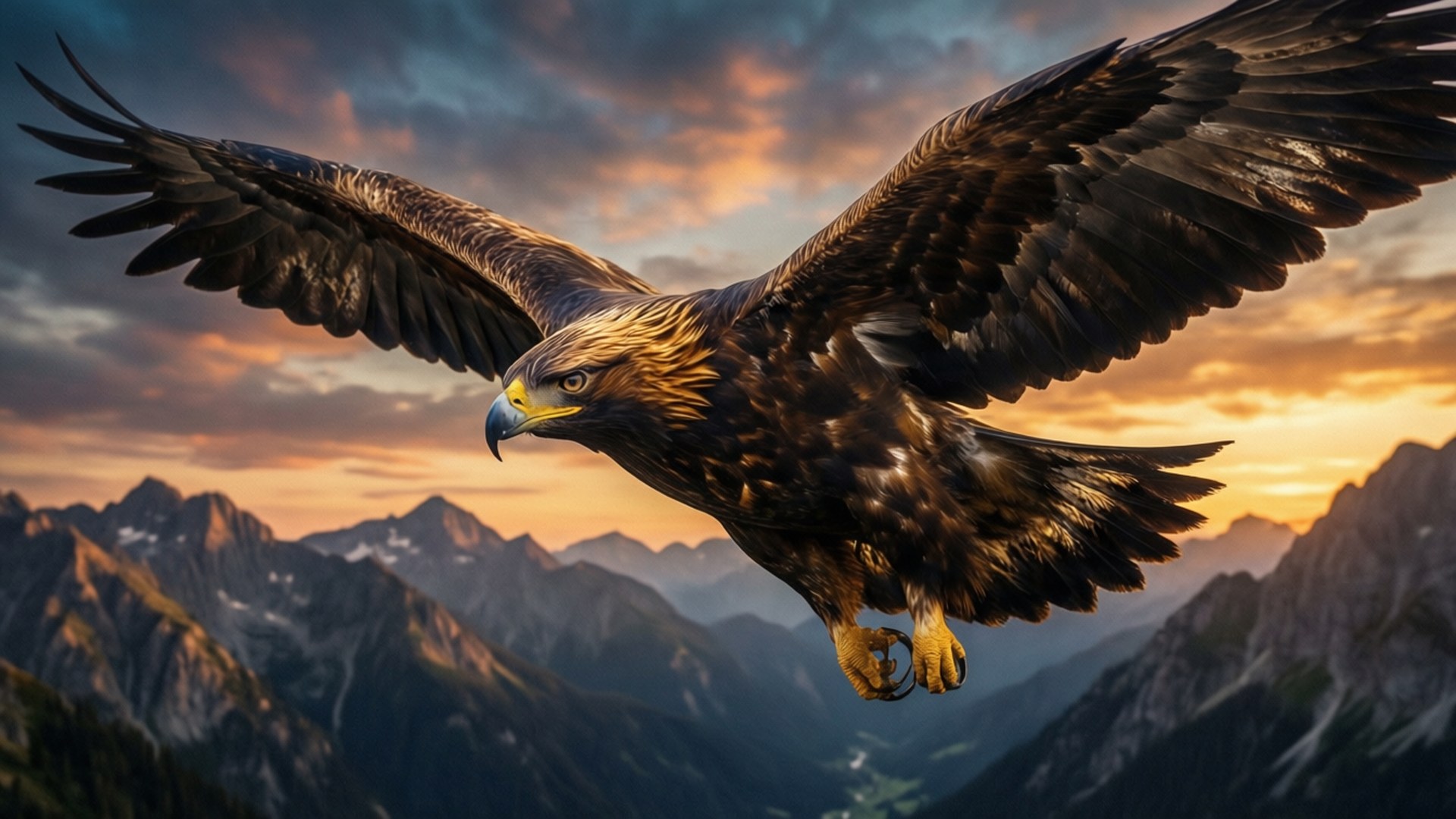 Eagle of Integrity by Wallpapers.art Studio