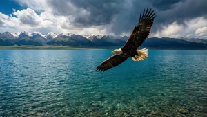 Eagle Over Issyk-Kul