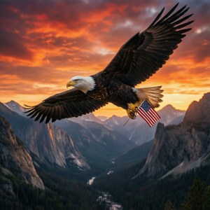 Eagle Soaring