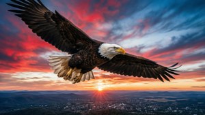 Eagle Soaring