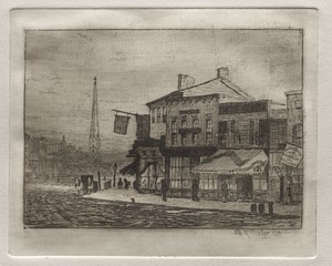 Eagle Street and Woodland Avenue