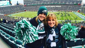 Eagles Fans Celebrating