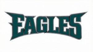 Eagles Typography Minimal