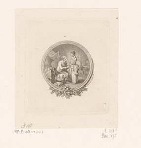 Earl Marischal verklaart Marie Emeté de liefde