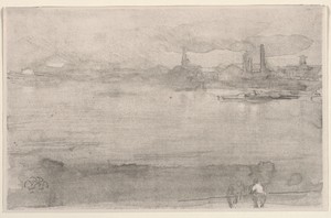 Early Morning:  The Thames at Battersea, London