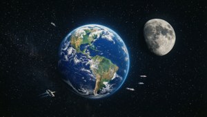 Earth and Luna