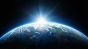 Earth Sunrise from Orbit