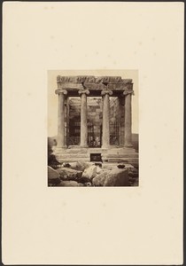 Eastern facade of the Temple of Victory.