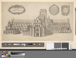 Ecclesiae Cathedralis S. Pauli a Meridie Prospectus