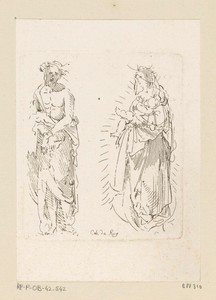 Ecco Homo en Maria met Kind