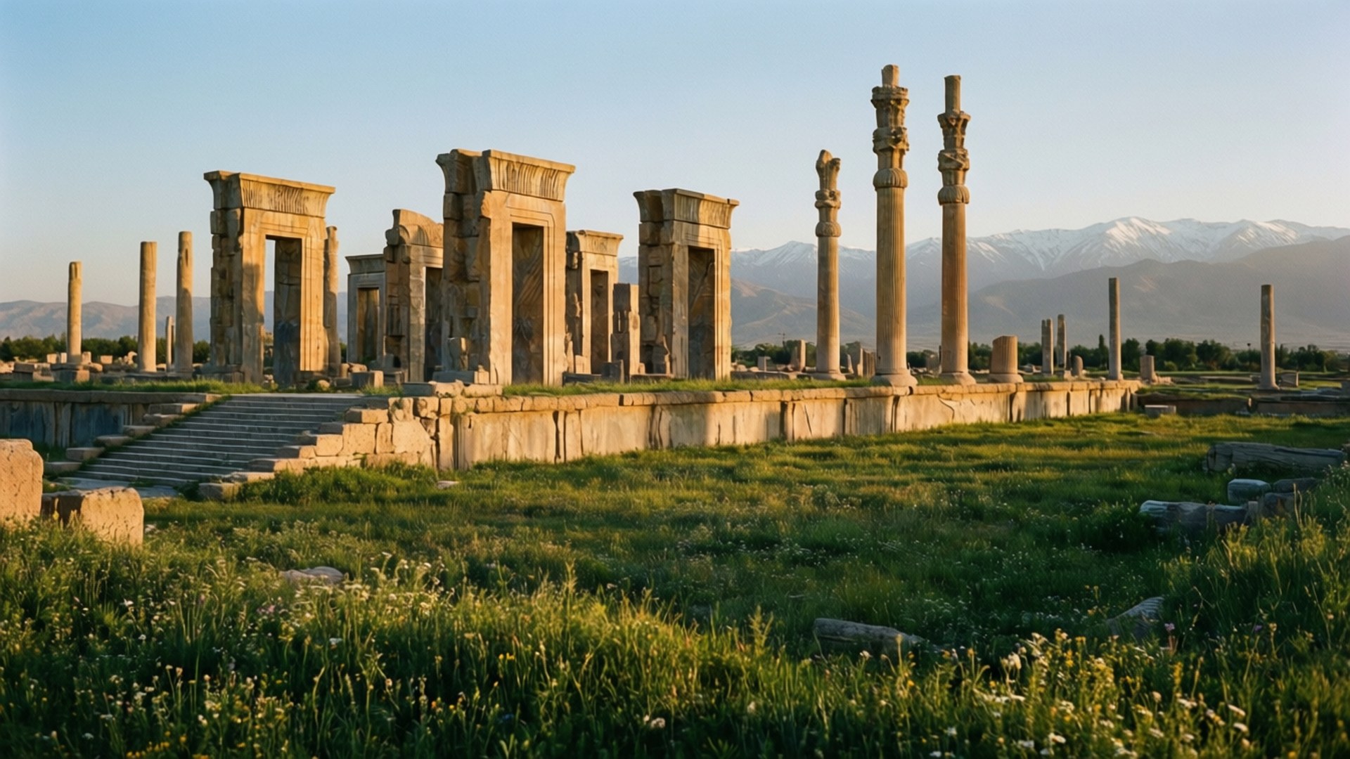 Echoes of Persepolis by Wallpapers.art Studio