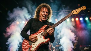 Eddie Van Halen Shredding Live