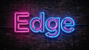Edge Neon Sign